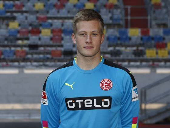 Düsseldorf, Deutschland, Offizieller Fototermin 1. Mannschaft Fortuna Düsseldorf , 2. Fußball- BL am 04.07.2016 in der Esprit Arena in Düsseldorf Torwart Tim Wiesner (F 95)