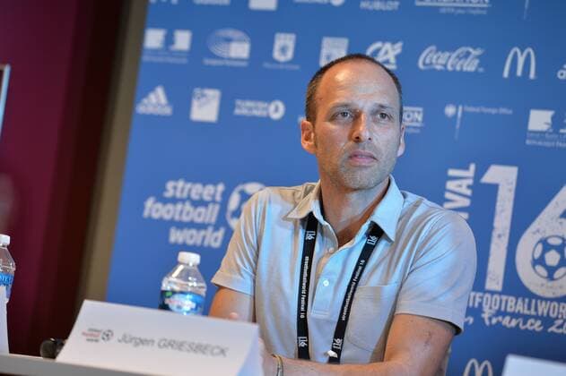 Jurgen Griesbeck (president Streetfootballworld) FOOTBALL : Street Football World - Festival 16 - 04 07 2016 FredericChambertx 