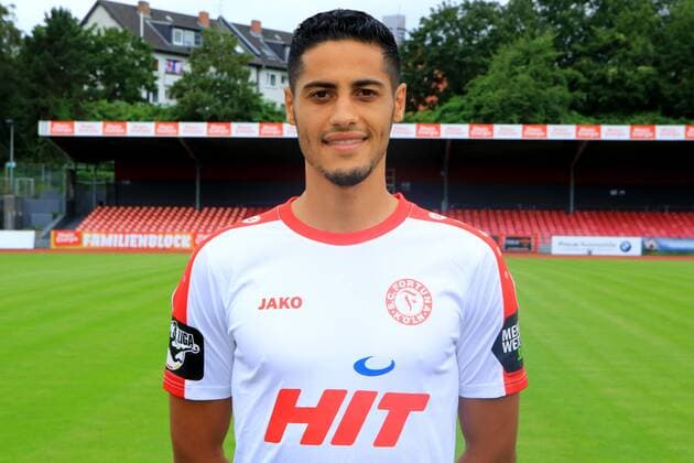 Fußball, GER, 3.Liga, Porträttermin 2016 2017, Fortuna Köln Hamdi Dahmani Offizieller Fototermin Fortuna Köln