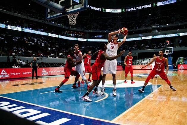 July 5, 2016 - Philippines - Turkey and Canada met on the hard court of the Mall of Asia Arena in Pasay City for the FIBA Olympic Qualifying Tournament. Canada won with 77 points versus, TurkeyÃ¢â‚¬â ¢s 69. World News - July 5, 2016 - ZUMAs166