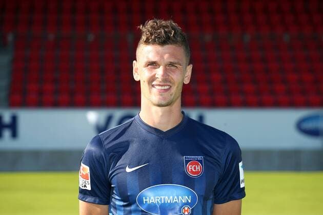 Fussball , GER, 2.BL, Portraettermin 2016 2017, 1.FC Heidenheim, Mathias Wittek (1.FC Heidenheim), Heidenheim Copyright: Langer Eibner-Pressefoto EP_HLR