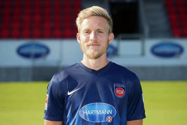 Fussball , GER, 2.BL, Portraettermin 2016 2017, 1.FC Heidenheim, Ben Halloran ( 1.FC Heidenheim ), Heidenheim Copyright: Langer Eibner-Pressefoto EP_HLR