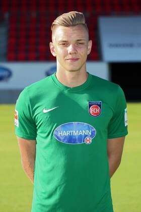 Fussball , GER, 2.BL, Portraettermin 2016 2017, 1.FC Heidenheim, Leon Jankowski ( 1. FC Heidenheim ), Heidenheim Copyright: Langer Eibner-Pressefoto EP_HLR
