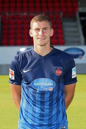 Fussball , GER, 2.BL, Portraettermin 2016 2017, 1.FC Heidenheim, Kevin Kraus ( 1.FC Heidenheim ), Heidenheim Copyright: Langer Eibner-Pressefoto EP_HLR