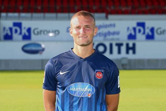 Fussball , GER, 2.BL, Portraettermin 2016 2017, 1.FC Heidenheim, Timo Beermann (1.FC Heidenheim), Heidenheim Copyright: Langer Eibner-Pressefoto EP_HLR