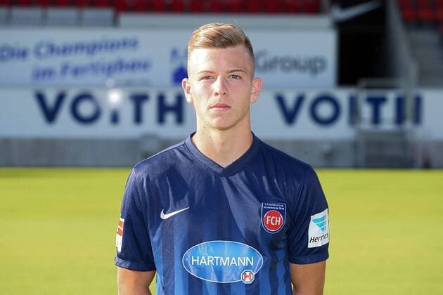 Fussball , GER, 2.BL, Portraettermin 2016 2017, 1.FC Heidenheim, Tim Skarke ( 1.FC Heidenheim ), Heidenheim Copyright: Langer Eibner-Pressefoto EP_HLR