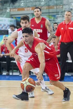 July 5, 2016 - Turin, Italy - The mexican shootingguard Orlando Mendez during the game between Mexico and Iran at 2016 FIBA Olympic Qualifying Tournament in Turin, Italy on July 5, 2016. FIBA Qualifying Tournament: Mexico v Iran  - ZUMAn230