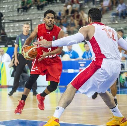 July 5, 2016 - Turin, Italy - The mexican point guard Jorge Ivan Gutierrez in the match between Mexico and Iran at 2016 FIBA Olympic Qualifying Tournament in Turin, Italy on July 5, 2016. FIBA Qualifying Tournament: Mexico v Iran  - ZUMAn230