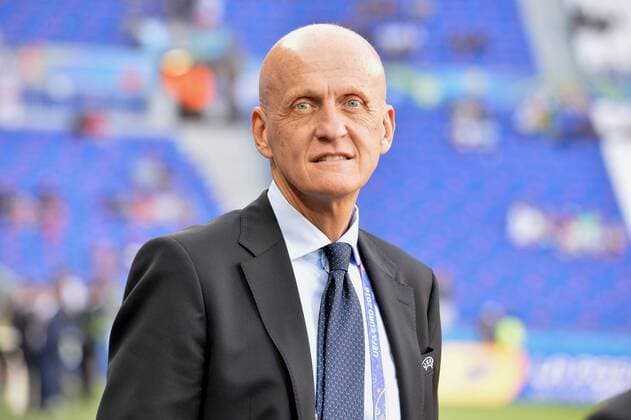 Pierluigi Collina (ex arbitre - uefa) FOOTBALL : Portugal vs Wales - 1 2 - Lyon Nationalteam - UEFA EURO EM Europameisterschaft Fussball 2016 - 06 07 2016 FredericChambertx 