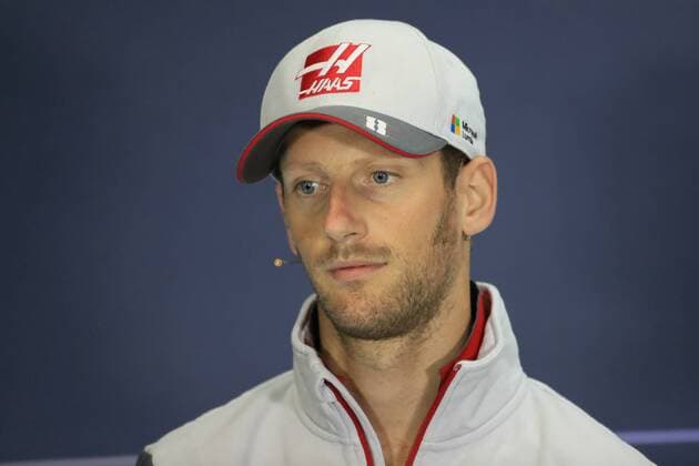 07.07.2016. Silverstone Circuit, Towester, Northants, UK. Formula 1 Grand Prix of Great Britain. Drivers press conference PK Pressekonferenz Romain Grosjean xLeannexBoonx  ActionPlus11759126