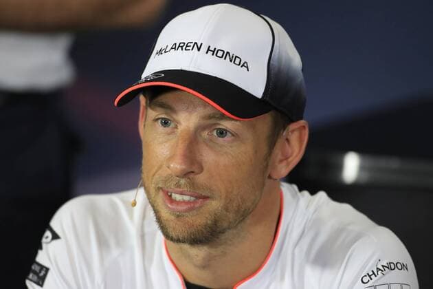 07.07.2016. Silverstone Circuit, Towester, Northants, UK. Formula 1 Grand Prix of Great Britain. Drivers press conference PK Pressekonferenz Jenson Button xLeannexBoonx  ActionPlus11759128