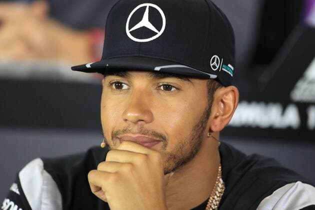 07.07.2016. Silverstone Circuit, Towester, Northants, UK. Formula 1 Grand Prix of Great Britain. Drivers press conference PK Pressekonferenz Lewis Hamilton xLeannexBoonx  ActionPlus11759132