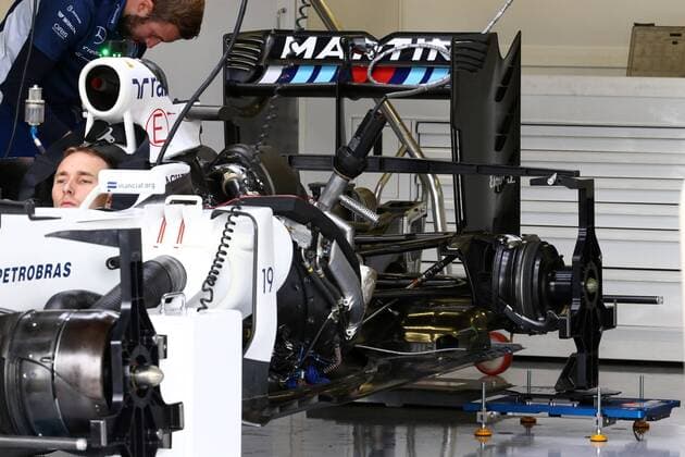 British Grand Prix, Silverstone 07 - 10 July 2016 07.07.2016 - Williams FW38, detail 
