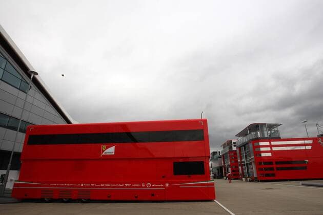 British Grand Prix, Silverstone 07 - 10 July 2016 07.07.2016 - press conference PK Pressekonferenz Ferrari motorhome 