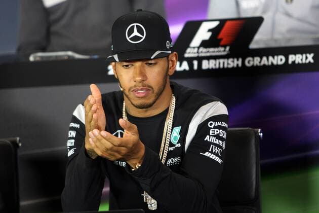 British Grand Prix, Silverstone 07 - 10 July 2016 07.07.2016 - press conference PK Pressekonferenz Lewis Hamilton (GBR) Mercedes AMG F1 W07 Hybrid 
