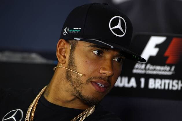 British Grand Prix, Silverstone 07 - 10 July 2016 07.07.2016 - press conference PK Pressekonferenz Lewis Hamilton (GBR) Mercedes AMG F1 W07 Hybrid 