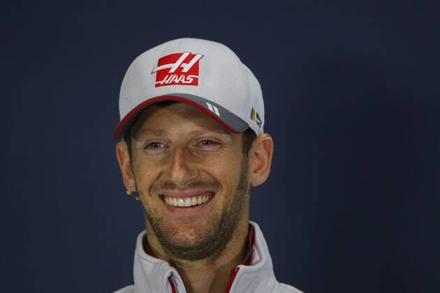 British Grand Prix, Silverstone 07 - 10 July 2016 07.07.2016 - press conference PK Pressekonferenz Romain Grosjean (FRA) Haas F1 Team VF-16 