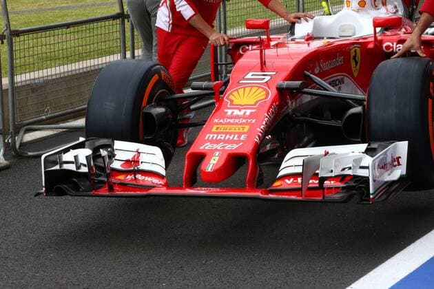 British Grand Prix, Silverstone 07 - 10 July 2016 07.07.2016 - Scuderia Ferrari SF16-H, detail 