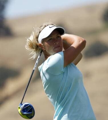 07 Jul 2016: Suzann Petterson tees off at the LPGA Golf Damen US Women s Open at CordeValle Golf Club in San Martin, CA. GOLF: JUL 07 LPGA - U.S. Women s Open - First Round Icon788160707012 EDITORIAL USE ONLY