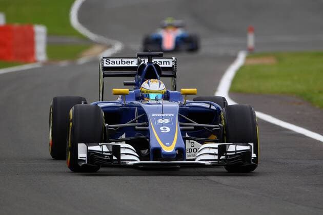 British Grand Prix, Silverstone 07 - 10 July 2016 08.07.2016 - Free Practice 1, Marcus Ericsson (SUE) Sauber C34 