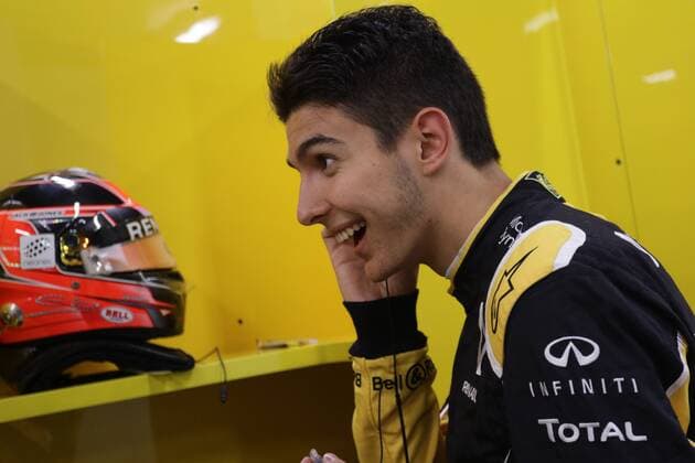 British Grand Prix, Silverstone 07 - 10 July 2016 08.07.2016 - Free Practice 1, Esteban Ocon (FRA) Renault Formula One Team Test Driver 