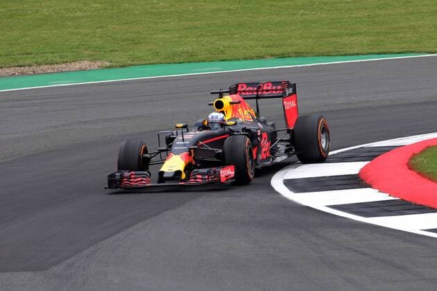 British Grand Prix, Silverstone 07 - 10 July 2016 08.07.2016 - Free Practice 1, Daniel Ricciardo (AUS) Red Bull Racing RB12 