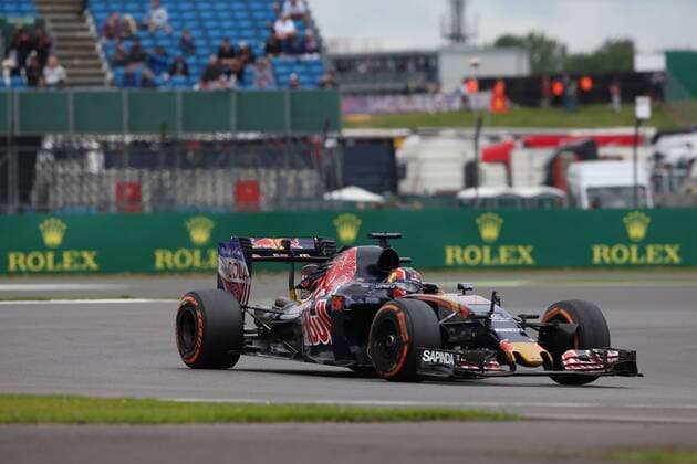 British Grand Prix, Silverstone 07 - 10 July 2016 08.07.2016 - Free Practice 1, Daniil Kvyat (RUS) Scuderia Toro Rosso STR11 