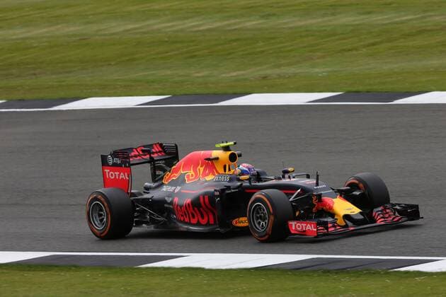 British Grand Prix, Silverstone 07 - 10 July 2016 08.07.2016 - Free Practice 1, Max Verstappen (NED) Red Bull Racing RB12 