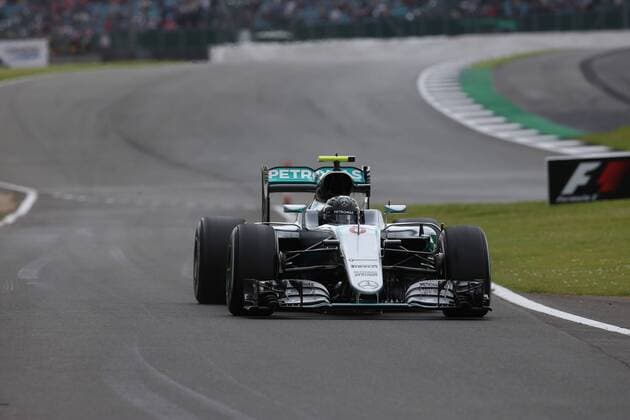 British Grand Prix, Silverstone 07 - 10 July 2016 08.07.2016 - Free Practice 1, Nico Rosberg (GER) Mercedes AMG F1 W07 Hybrid 
