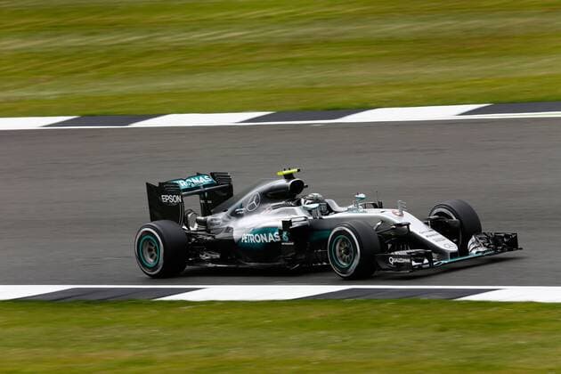 MotorSports: FIA Formula One World Championship WM Weltmeisterschaft 2016, Grand Prix of Great Britain, 6 Nico Rosberg (GER, Mercedes AMG Petronas Formula One Team), xHOCHxZWEIx