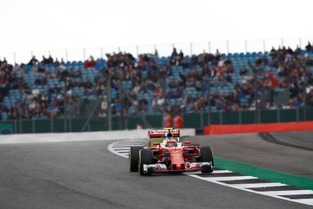 MotorSports: FIA Formula One World Championship WM Weltmeisterschaft 2016, Grand Prix of Great Britain, 7 Kimi Raikkonen (FIN, Scuderia Ferrari), xHOCHxZWEIx