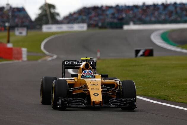 MotorSports: FIA Formula One World Championship WM Weltmeisterschaft 2016, Grand Prix of Great Britain, 30 Jolyon Palmer (GBR, Renault Formula 1 Team), xHOCHxZWEIx