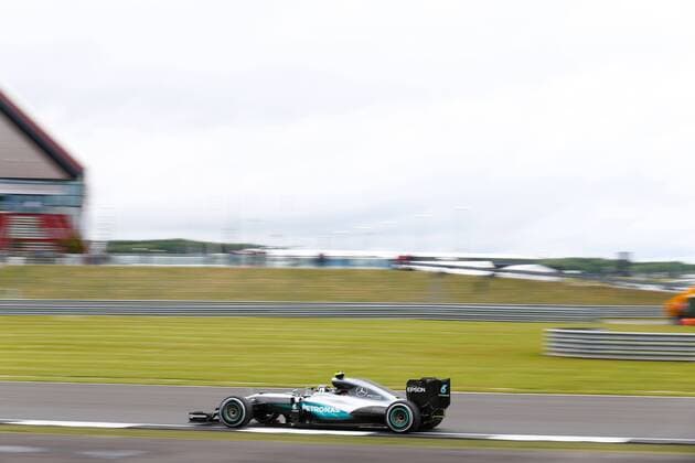 MotorSports: FIA Formula One World Championship WM Weltmeisterschaft 2016, Grand Prix of Great Britain, 6 Nico Rosberg (GER, Mercedes AMG Petronas Formula One Team), xHOCHxZWEIx