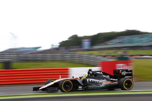 MotorSports: FIA Formula One World Championship WM Weltmeisterschaft 2016, Grand Prix of Great Britain, 11 Sergio Perez (MEX, Sahara Force India F1 Team), xHOCHxZWEIx