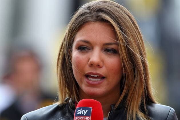 British Grand Prix, Silverstone 07 - 10 July 2016 08.07.2016 - Free Practice 2, Federica Masolin, Sky 