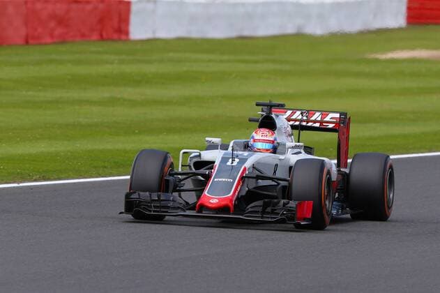 Romain Grosjean, Haas, F1 Team, formula 1 GP, Great Britain in Silverstone 09.07.2016 Photo:mspb Jerry Andre Romain Grosjean, formula 1 GP, Great Britain