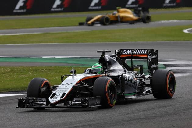 British Grand Prix, Silverstone 07 - 10 July 2016 09.07.2016 - Free Practice 3, Nico Hulkenberg (GER) Sahara Force India F1 VJM09 