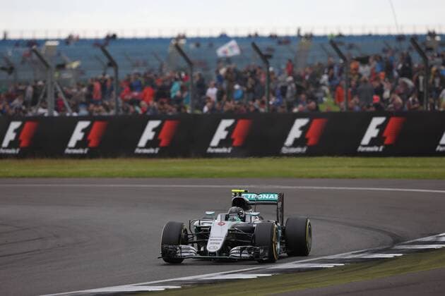 British Grand Prix, Silverstone 07 - 10 July 2016 09.07.2016 - Free Practice 3, Nico Rosberg (GER) Mercedes AMG F1 W07 Hybrid 