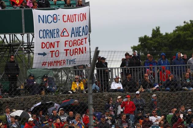 British Grand Prix, Silverstone 07 - 10 July 2016 09.07.2016 - Free Practice 3, Fans 
