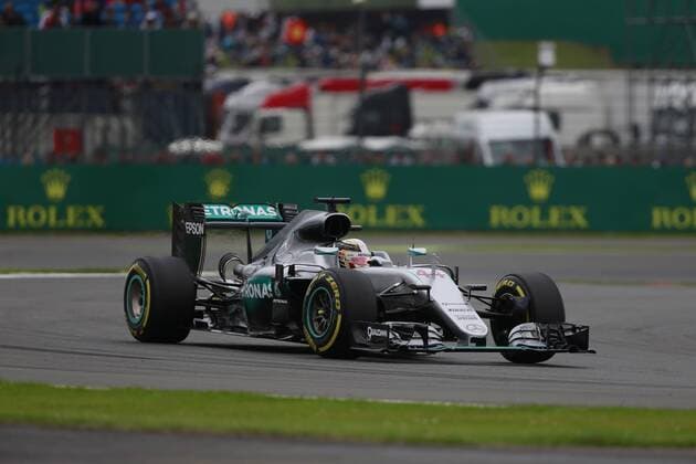 British Grand Prix, Silverstone 07 - 10 July 2016 09.07.2016 - Qualifying, Lewis Hamilton (GBR) Mercedes AMG F1 W07 Hybrid 