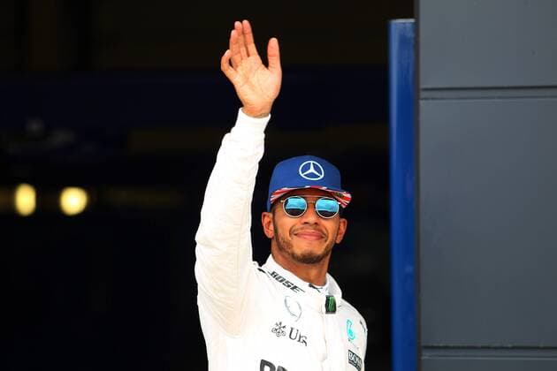 British Grand Prix, Silverstone 07 - 10 July 2016 09.07.2016 - Qualifying, Lewis Hamilton (GBR) Mercedes AMG F1 W07 Hybrid pole position 