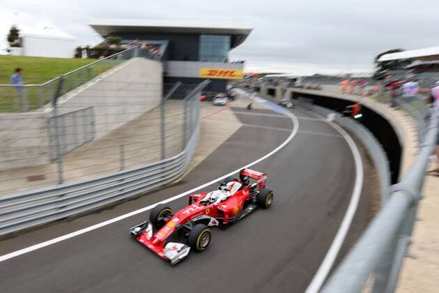 Motorsports: FIA Formula One World Championship WM Weltmeisterschaft 2016, Grand Prix of Great Britain, 5 Sebastian Vettel (GER, Scuderia Ferrari), xHOCHxZWEIx