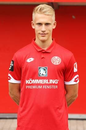 Fußball, 3. Liga, 1. FSV Mainz 05 II Porträttermin MIKE ANDREAS FUSSBALL, GER, 3. LIGA, PORTRAETTERMIN 2016 17, MAINZ 05 U23, MAINZ 05 II 
