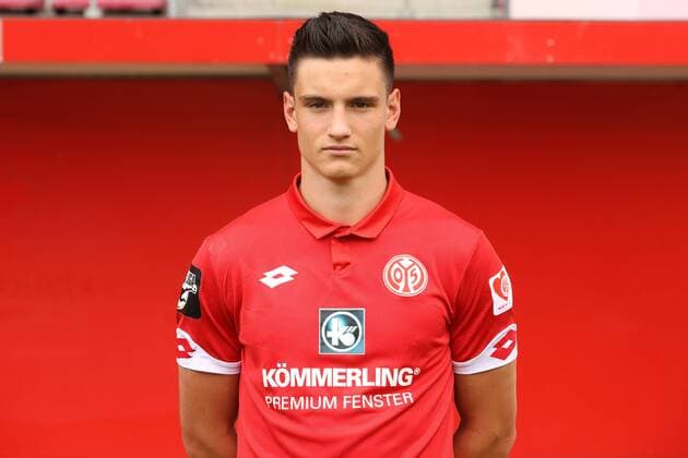 Fußball, 3. Liga, 1. FSV Mainz 05 II Porträttermin NOAH KORCZOWSKI FUSSBALL, GER, 3. LIGA, PORTRAETTERMIN 2016 17, MAINZ 05 U23, MAINZ 05 II 