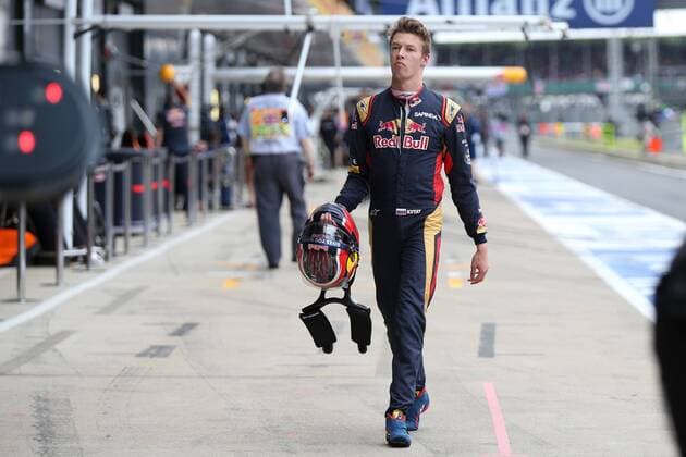 Motorsports: FIA Formula One World Championship WM Weltmeisterschaft 2016, Grand Prix of Great Britain, 26 Daniil Kvyat (RUS, Scuderia Toro Rosso), xHOCHxZWEIx