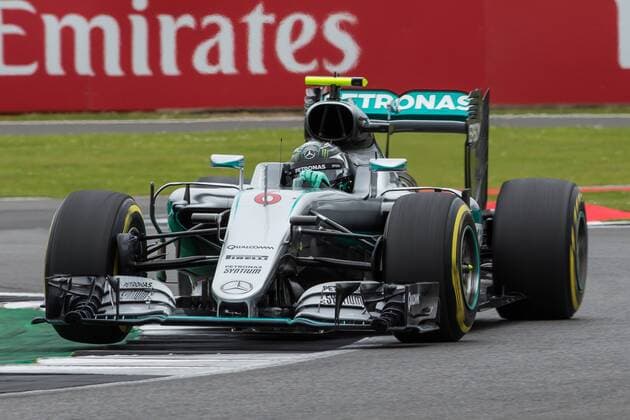 09.07.2016. Silverstone, Northants, England. Formula One British Grand Prix Qualifying. Mercedes AMG Petronas Formula One Team driver Nico Rosberg on his way to 2nd on pole finish xTimxWilliamsx  ActionPlus11759970