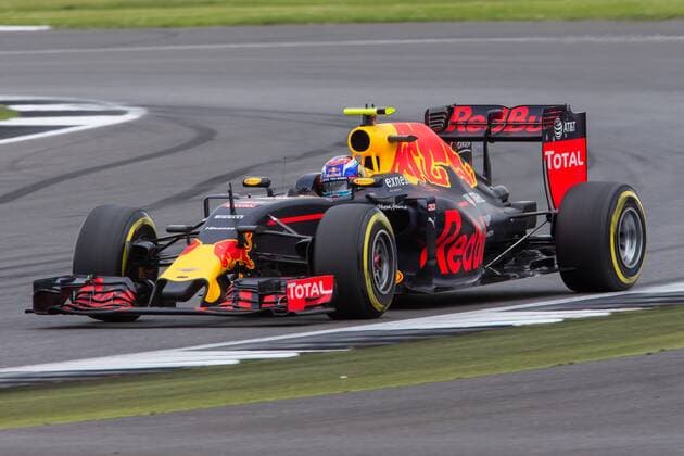 09.07.2016. Silverstone, Northants, England. Formula One British Grand Prix Qualifying. Red Bull Racing driver Max Verstappen 3rd on pole xTimxWilliamsx  ActionPlus11759987