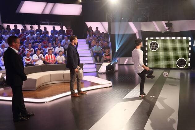 RALF RANGNICK, SVEN VOSS, MARK FORSTER DAS AKTUELLE SPORTSTUDIO ZDF MAINZ 