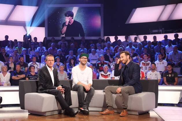 RALF RANGNICK, MARK FORSTER, SVEN VOSS DAS AKTUELLE SPORTSTUDIO ZDF MAINZ 
