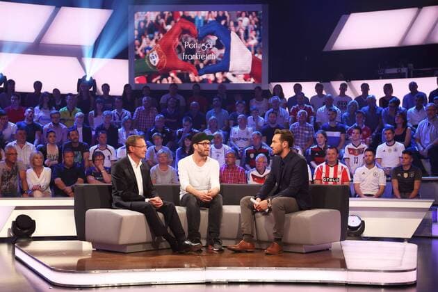 Bilder des Tages - SPORT RALF RANGNICK, MARK FORSTER, SVEN VOSS DAS AKTUELLE SPORTSTUDIO ZDF MAINZ 